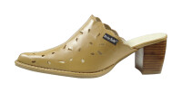 Kevin Stahl Damen Western Clog Beige 37 EU