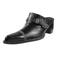 Kevin Stahl Damen Western Clog Schwarz 40 EU