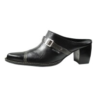 Kevin Stahl Damen Western Clog Schwarz 40 EU