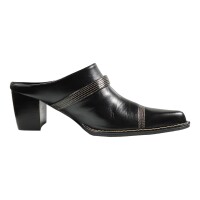 Kevin Stahl Damen Western Clog Schwarz 40 EU