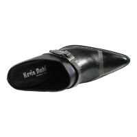 Kevin Stahl Damen Western Clog Schwarz 40 EU