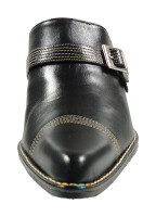 Kevin Stahl Damen Western Clog Schwarz 41 EU