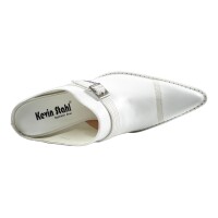 Kevin Stahl Damen Western Clog Weiß 39 EU