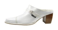 Kevin Stahl Damen Western Clog Weiß 41 EU