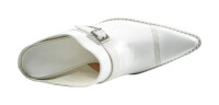 Kevin Stahl Damen Western Clog Weiß 41 EU