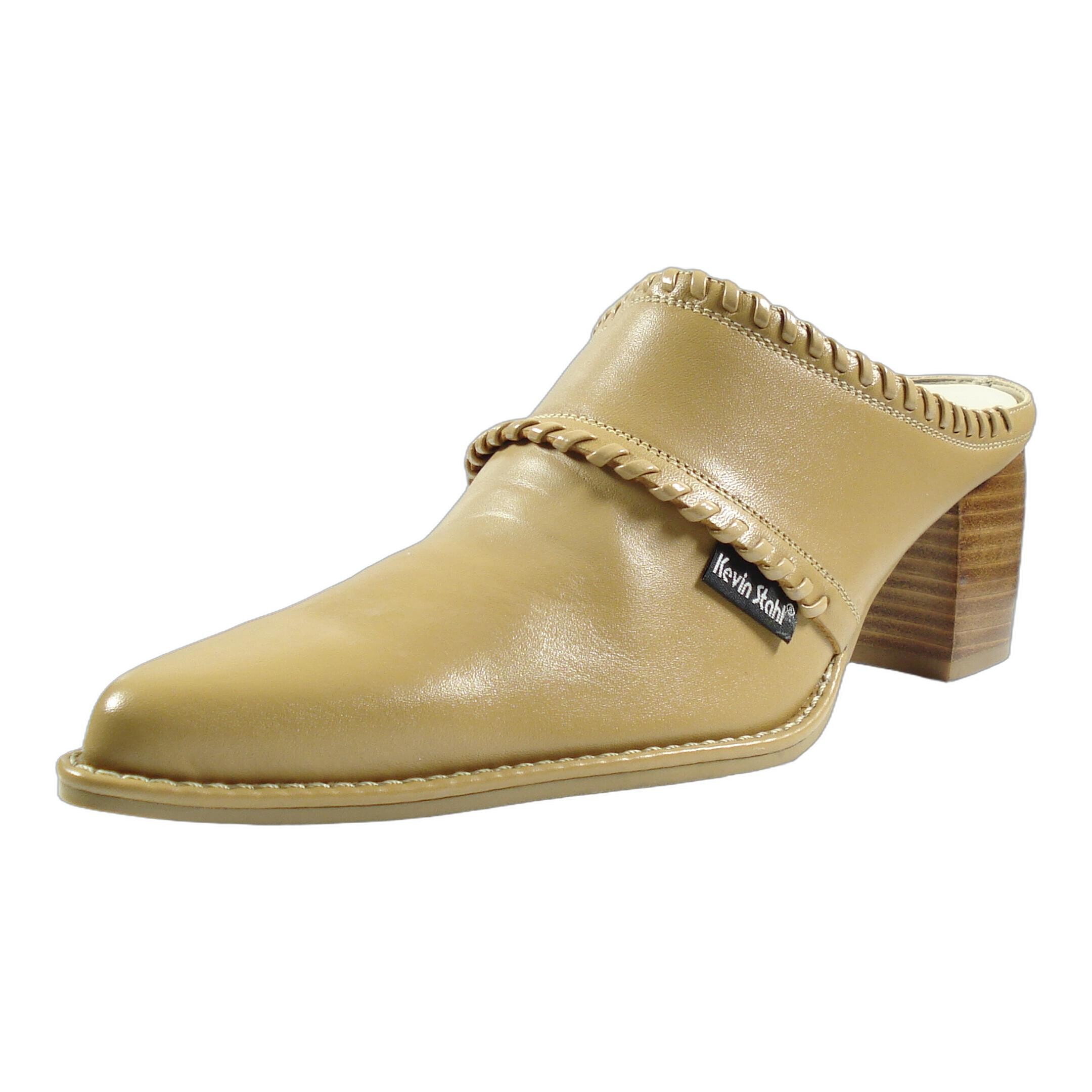 Kevin Stahl Damen Western Clog Beige 40 EU
