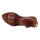 Andrea Doria Damen Schuhe Trachten Dirndl Sandale Braun Größe 41 EU