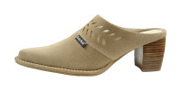 Kevin Stahl Damen Western Clog Beige 41 EU