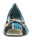 Lemotion Damen Pumps Blau 40 EU