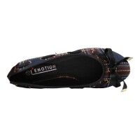 Lemotion Damen Ballerina Schwarz 39 EU