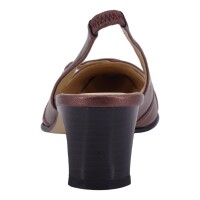 Joanna Ferra Damen Schuhe Trachten Dirndl Slingpumps Braun Größe 41 EU