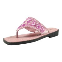 Andrea Doria Mädchen Schuhe Trachten Dirndl Zehentrenner Pink Größe 35 EU