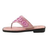 Andrea Doria Mädchen Schuhe Trachten Dirndl Zehentrenner Pink Größe 35 EU