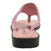 Andrea Doria Mädchen Schuhe Trachten Dirndl Zehentrenner Pink Größe 35 EU