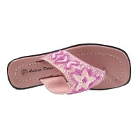 Andrea Doria Mädchen Schuhe Trachten Dirndl Zehentrenner Pink Größe 35 EU