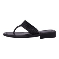Andrea Doria Damen Schuhe Trachten Dirndl Zehentrenner Schwarz Größe 36 EU