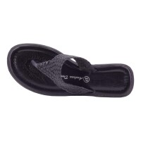Andrea Doria Damen Schuhe Trachten Dirndl Zehentrenner Schwarz Größe 36 EU