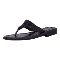 Andrea Doria Damen Schuhe Trachten Dirndl Zehentrenner Schwarz Größe 39 EU