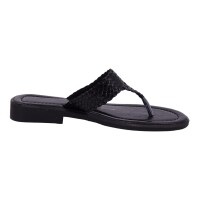 Andrea Doria Damen Schuhe Trachten Dirndl Zehentrenner Schwarz Größe 39 EU