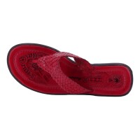 Andrea Doria Damen Schuhe Trachten Dirndl Zehentrenner Rot Größe 38 EU