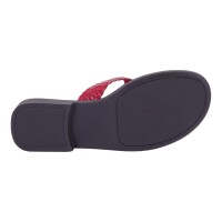 Andrea Doria Damen Schuhe Trachten Dirndl Zehentrenner Rot Größe 38 EU