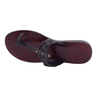 Andrea Doria Damen Schuhe Trachten Dirndl Zehentrenner Schwarz Größe 37 EU