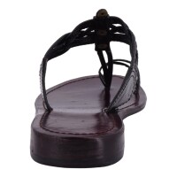 Andrea Doria Damen Schuhe Trachten Dirndl Zehentrenner Schwarz Größe 42 EU