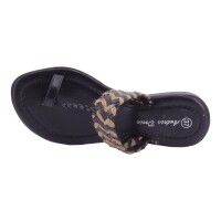 Andrea Doria Damen Schuhe Trachten Dirndl Zehentrenner Schwarz Größe 37 EU
