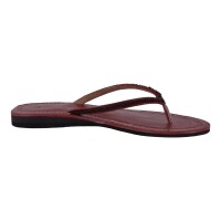 Andrea Doria Damen Schuhe Trachten Dirndl Zehentrenner Braun Größe 40 EU