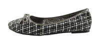 Lemotion Damen Ballerina Schwarz 40 EU