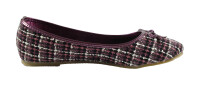 Lemotion Damen Ballerina Violett 36 EU