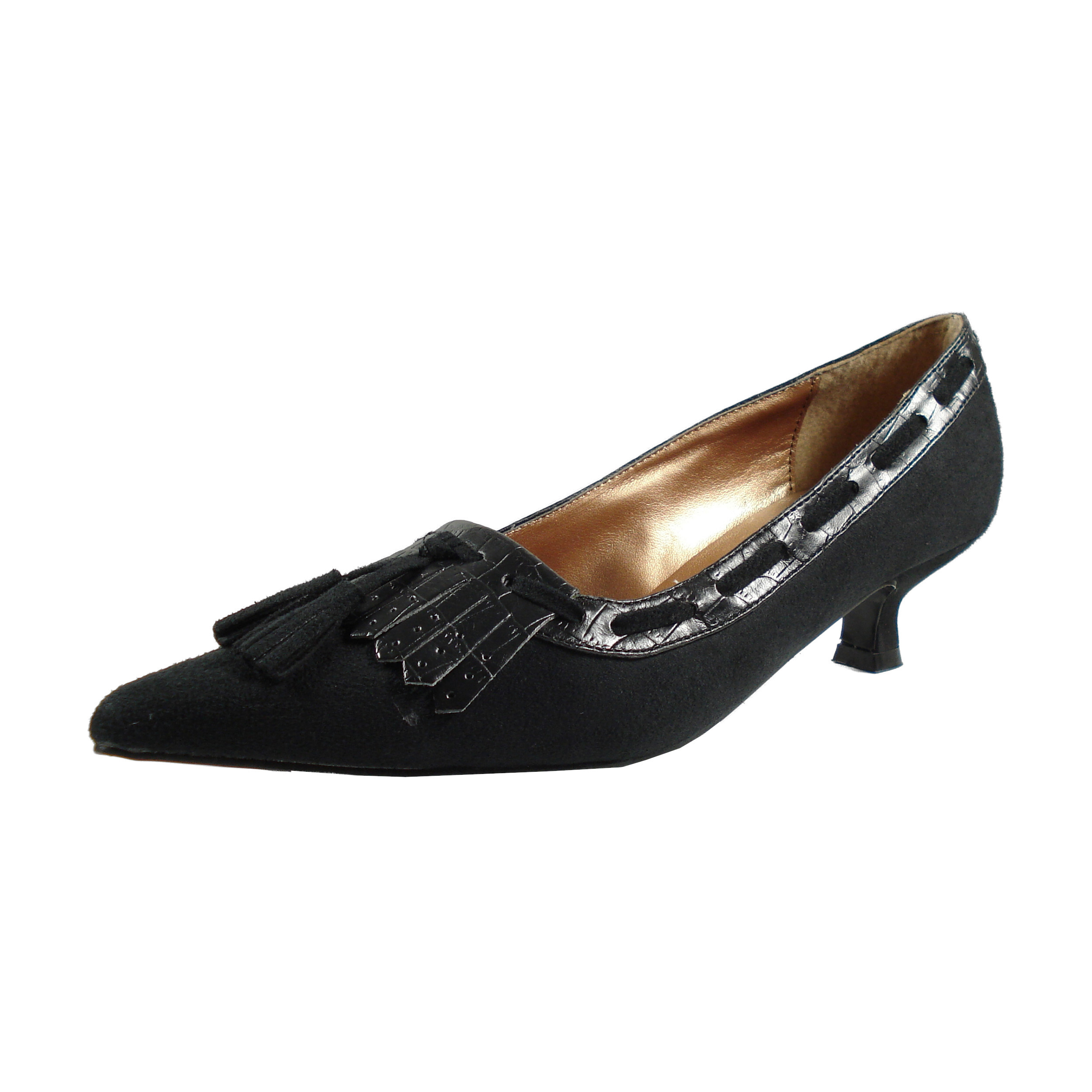 Ornela Brenti Damen Western Pumps Schwarz 37 EU
