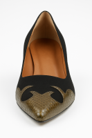 Ornela Brenti Damen Western Pumps Schwarz 37 EU