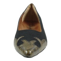Ornela Brenti Damen Schuhe Western Cowboy Pumps Schwarz Größe 38 EU