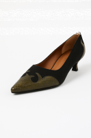 Ornela Brenti Damen Western Pumps Schwarz 42 EU