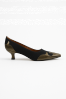 Ornela Brenti Damen Western Pumps Schwarz 42 EU