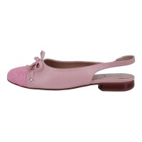 Ornela Brenti Damen Schuhe Trachten Dirndl Sandalette Pink Größe 39 EU