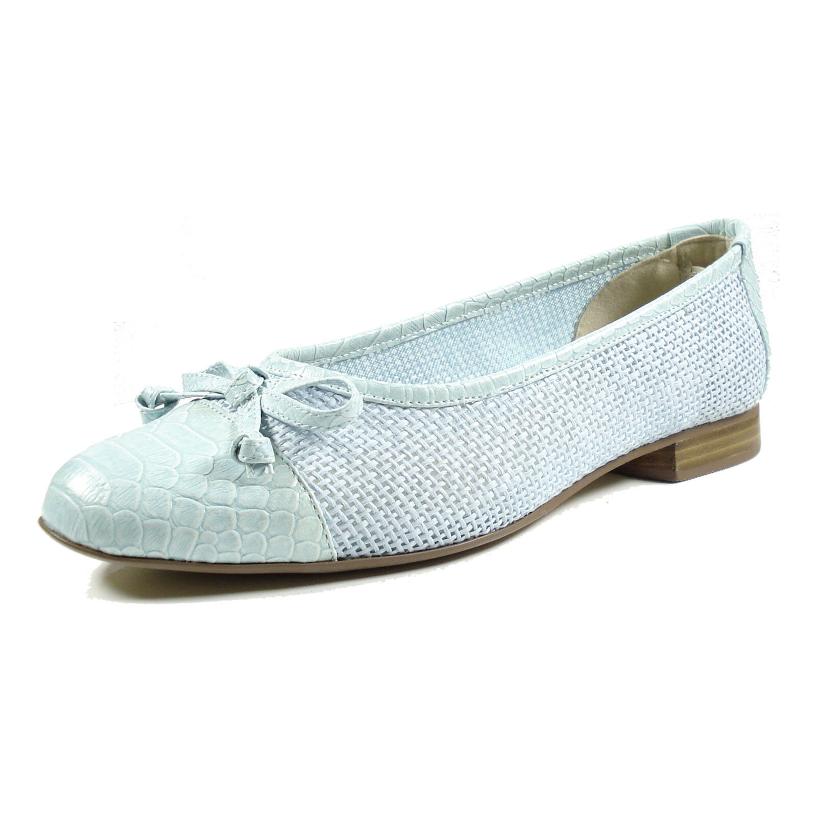 Ornela Brenti Damen Ballerina Blau 36 EU