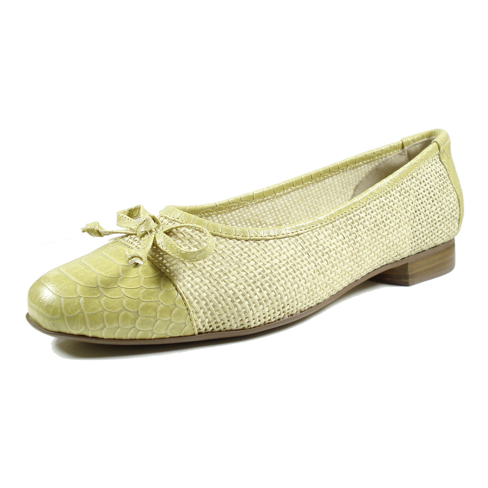 Ornela Brenti Damen Ballerina Gelb 36 EU
