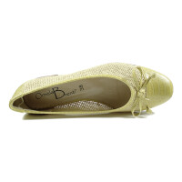 Ornela Brenti Damen Ballerina Gelb 36 EU