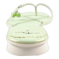 Ornela Brenti Damen Schuhe Trachten Dirndl Zehentrenner Grün Größe 37 EU