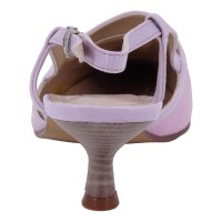 Ornela Brenti Damen Schuhe Trachten Dirndl Sandalette Violett Größe 39 EU