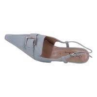 Ornela Brenti Damen Schuhe Trachten Dirndl Sandalette Blau Größe 37 EU