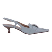 Ornela Brenti Damen Schuhe Trachten Dirndl Sandalette Blau Größe 38 EU