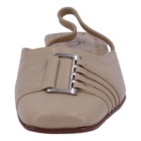 Ornela Brenti Damen Schuhe Trachten Dirndl Sandalette Beige Größe 39 EU