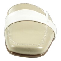 Ornela Brenti Damen Schuhe Trachten Dirndl Pantolette Beige Größe 37 EU