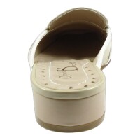Ornela Brenti Damen Schuhe Trachten Dirndl Pantolette Beige Größe 37 EU