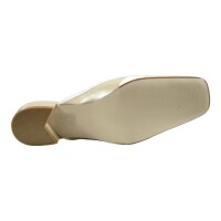 Ornela Brenti Damen Schuhe Trachten Dirndl Pantolette Beige Größe 39 EU