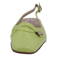 Ornela Brenti Damen Schuhe Trachten Dirndl Sandalette Grün Größe 40 EU