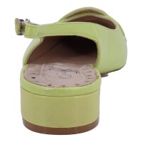 Ornela Brenti Damen Schuhe Trachten Dirndl Sandalette Grün Größe 40 EU